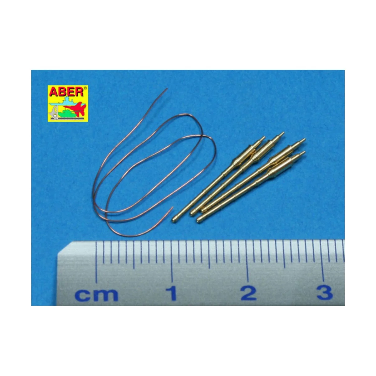 4 pcs 130mm barrels for AK-130, 1/350 - Aber Models RE-350 L29