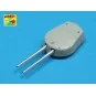 8 pcs 381mm - long barrels for Hood, Repulse, 1/350 - Aber Models R...