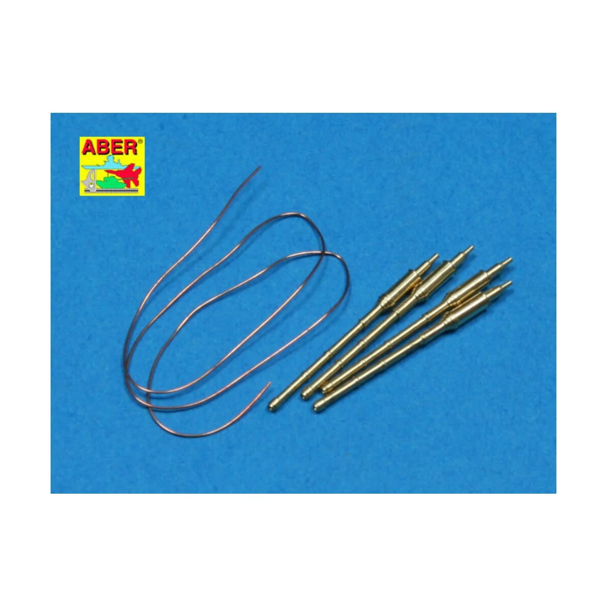 4 pcs 130mm barrels for AK-130, 1/350 - Aber Models RE-350 L29