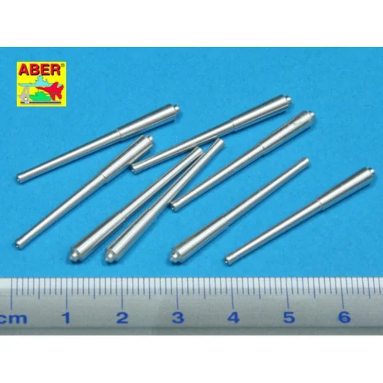 8 pcs 381mm - long barrels for Hood, Repulse, 1/350 - Aber Models R...
