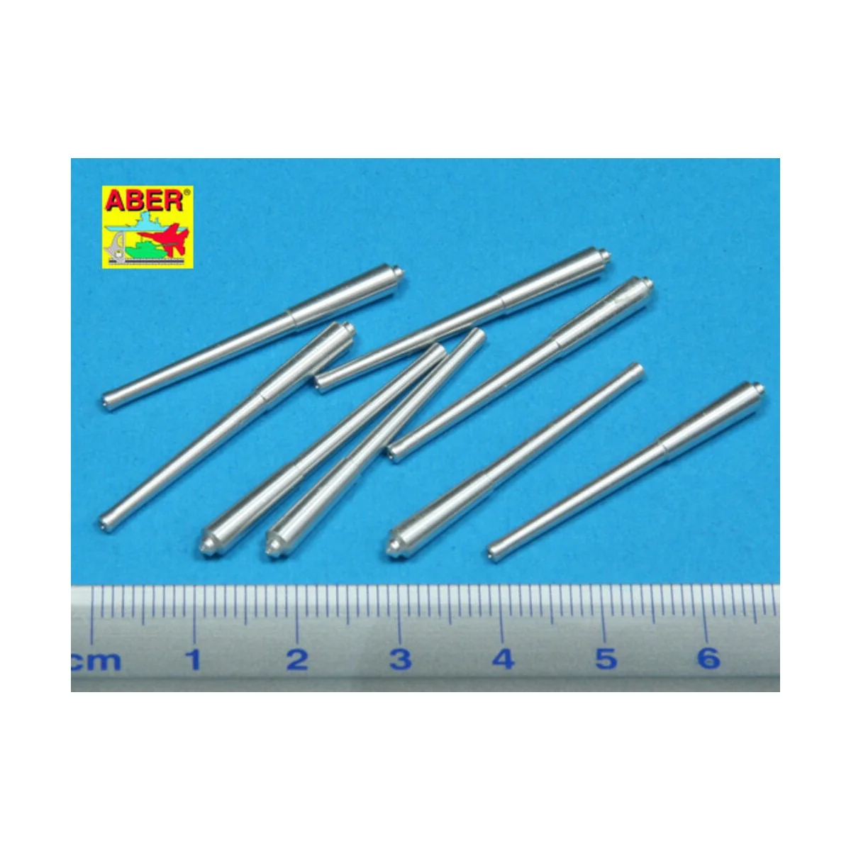 8 pcs 381mm - long barrels for Hood, Repulse, 1/350 - Aber Models R...