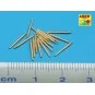 Set of 16 pcs 102 mm type BL Mk.IX barrels for Royal Navy, 1/350 - ...
