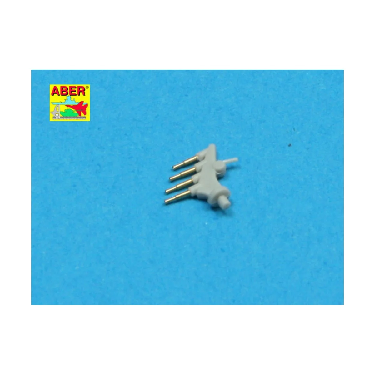 20 pcs 12, 7mm Vickers Mk.III MG barrels, 1/350 - Aber Models RE-35...