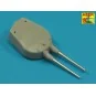 8 pcs 381mm -short barrels for Hood, Repulse, 1/350 - Aber Models R...