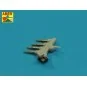 20 pcs 12, 7mm Vickers Mk.III MG barrels, 1/350 - Aber Models RE-35...
