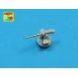 Set of 16 pcs 102mm QF Mk.V barrels for Roval, 1/350 - Aber Models ...
