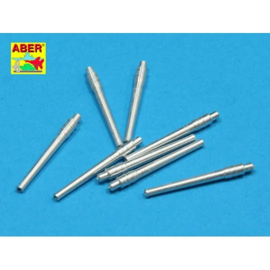 Set of 8 pcs 356 mm barrels for Kongo, 1/350 - Aber Models RE-350 L35