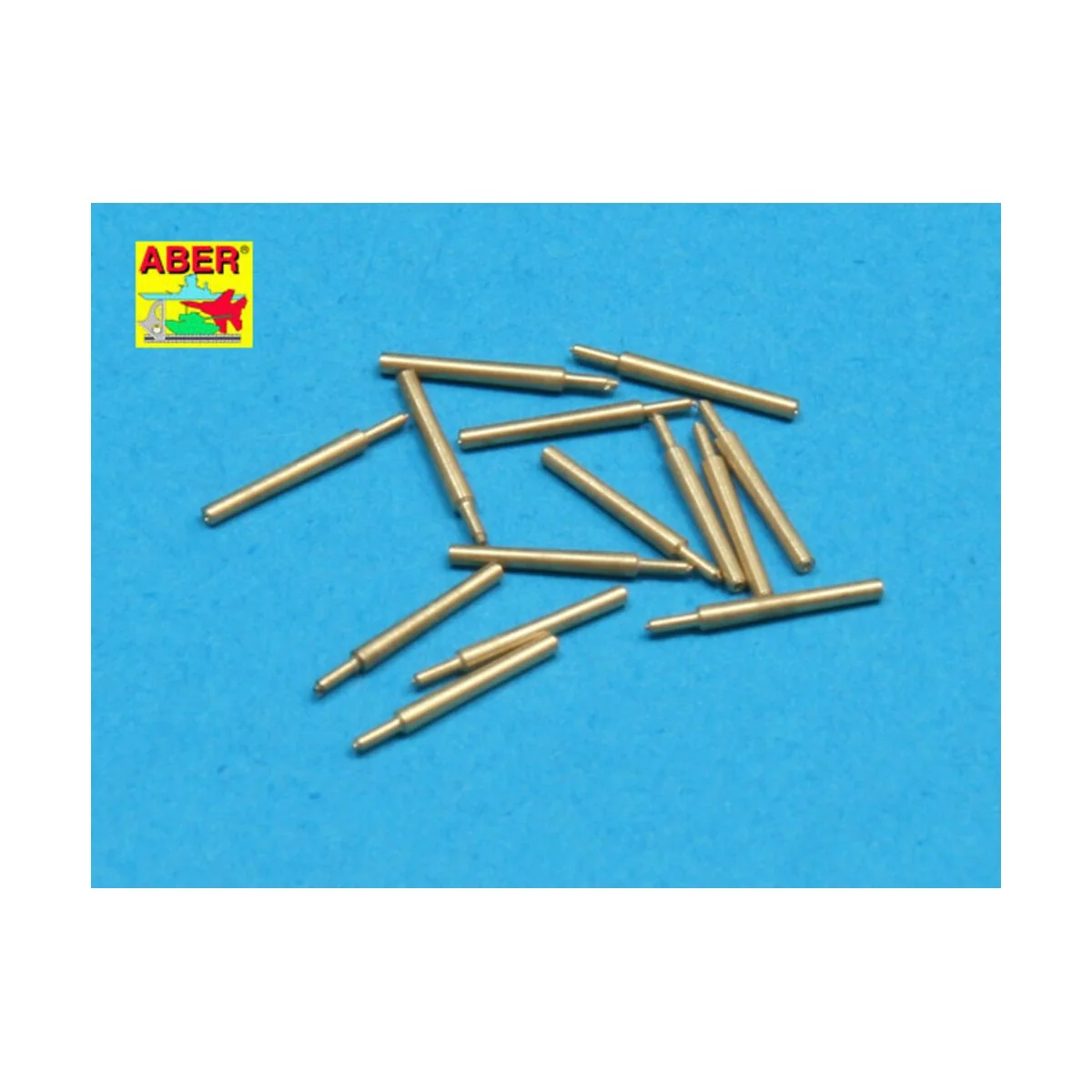 Set of 14 pcs 152 mm barrels for Kongo, 1/350 - Aber Models RE-350 L36