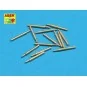Set of 14 pcs 152 mm barrels for Kongo, 1/350 - Aber Models RE-350 L36