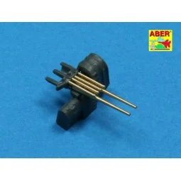Set of 8 pcs 127 mm barrels with recoil for japan ships, 1/350 - Ab... 2