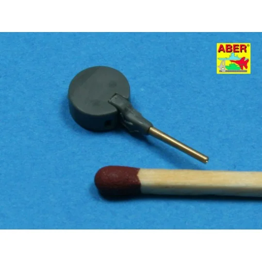 Set of 14 pcs 152 mm barrels for Kongo, 1/350 - Aber Models RE-350 L36