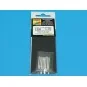 Set of 8 pcs 356 mm barrels for Kongo, 1/350 - Aber Models RE-350 L35