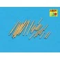 Set of 8 pcs 127 mm barrels with recoil for japan ships, 1/350 - Ab...