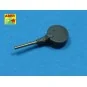 Set of 14 pcs 152 mm barrels for Kongo, 1/350 - Aber Models RE-350 L36