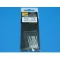 8 pcs 380mm long barrels for Richeulieu, 1/350 - Aber Models RE-350...