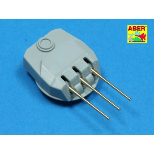 9 pcs 152 mm barrels for Richeulieu, 1/350 - Aber Models RE-350 L40