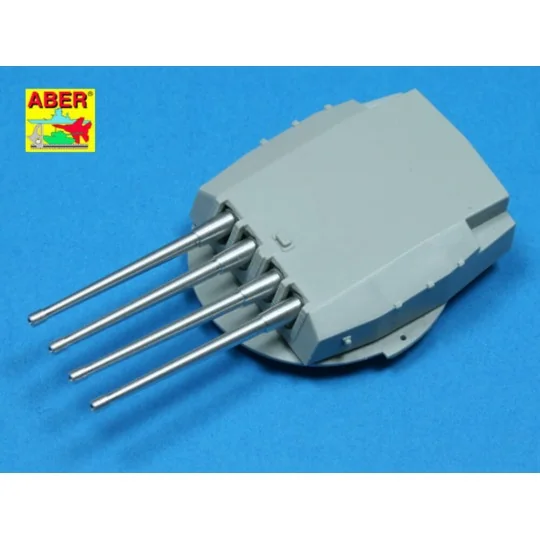 8 pcs 380mm long barrels for Richeulieu, 1/350 - Aber Models RE-350...