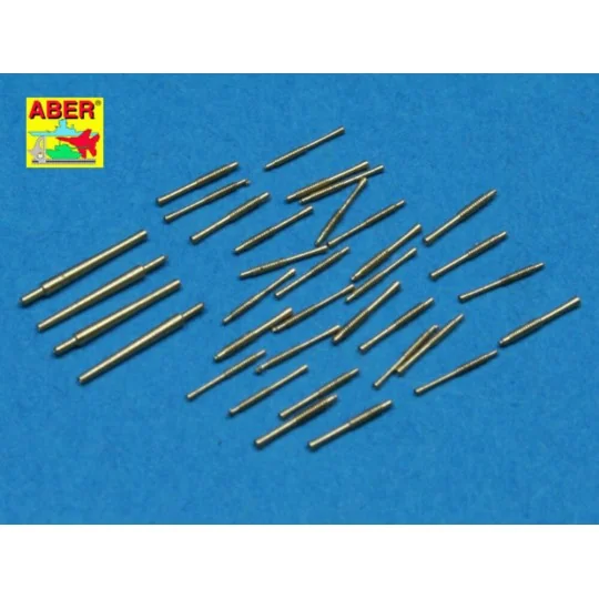 Barrels for Yukikaze, 1/350 - Aber Models RE-350 L43