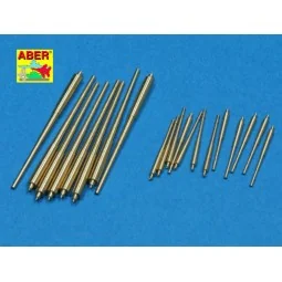 Set of Barrels for Prinz Eugen, 1/350 - Aber Models RE-350 L45 2