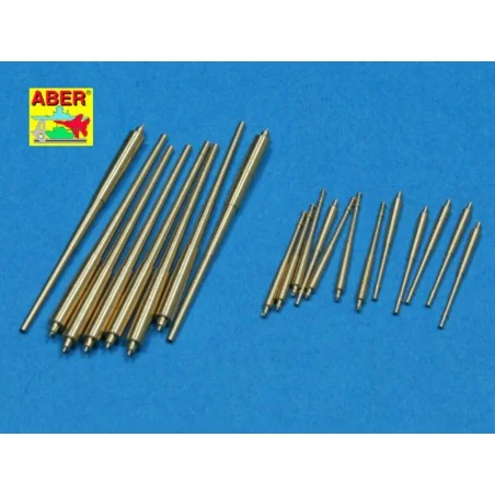 Set of Barrels for Prinz Eugen, 1/350 - Aber Models RE-350 L45