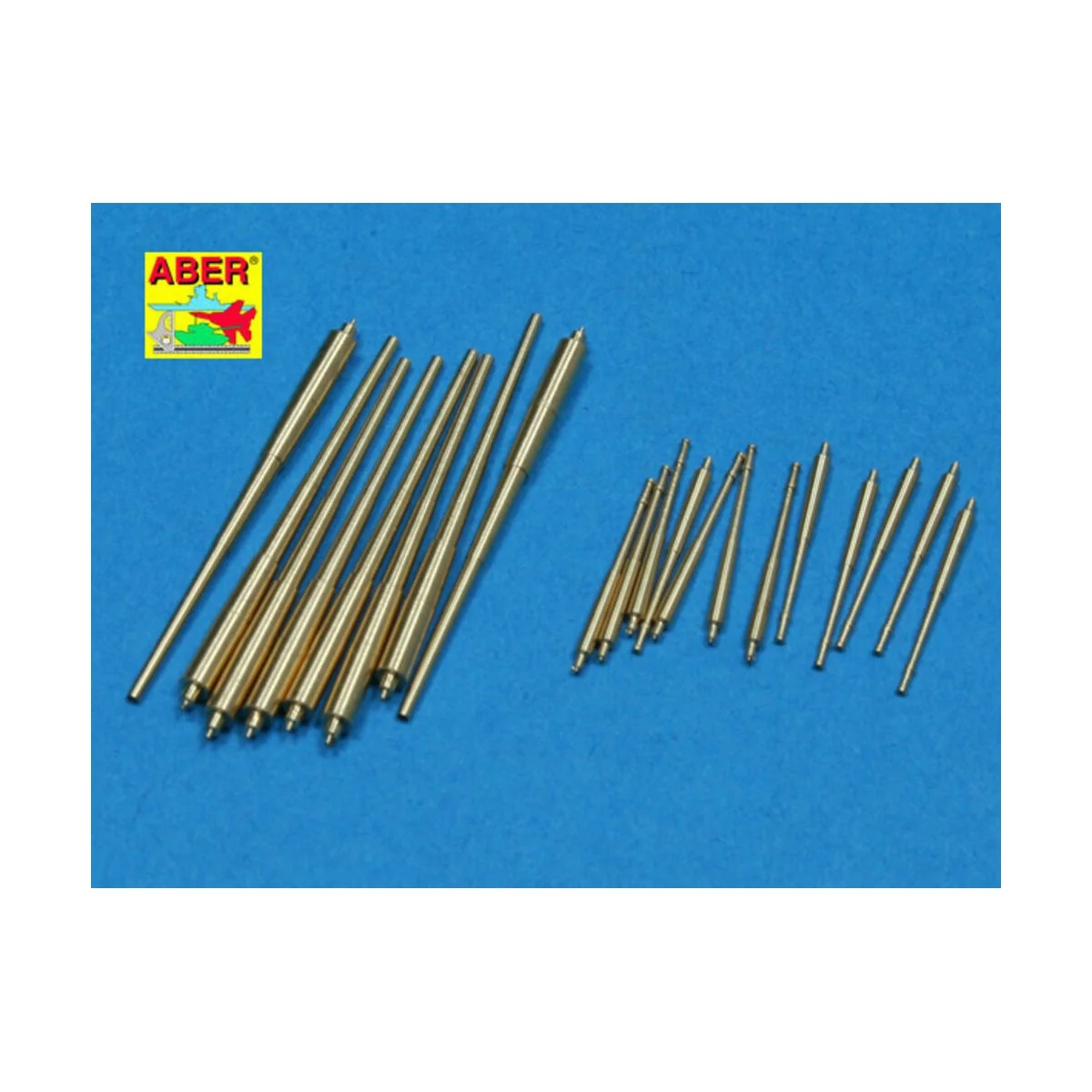 Set of Barrels for Prinz Eugen, 1/350 - Aber Models RE-350 L45
