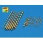 Set of Barrels for Prinz Eugen, 1/350 - Aber Models RE-350 L45