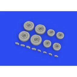 CH-47A wheels for HOBBY BOSS - Eduard Accessories 648734