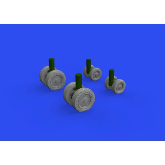 CH-47A wheels for HOBBY BOSS, 1/48 - Eduard Accessories 648734