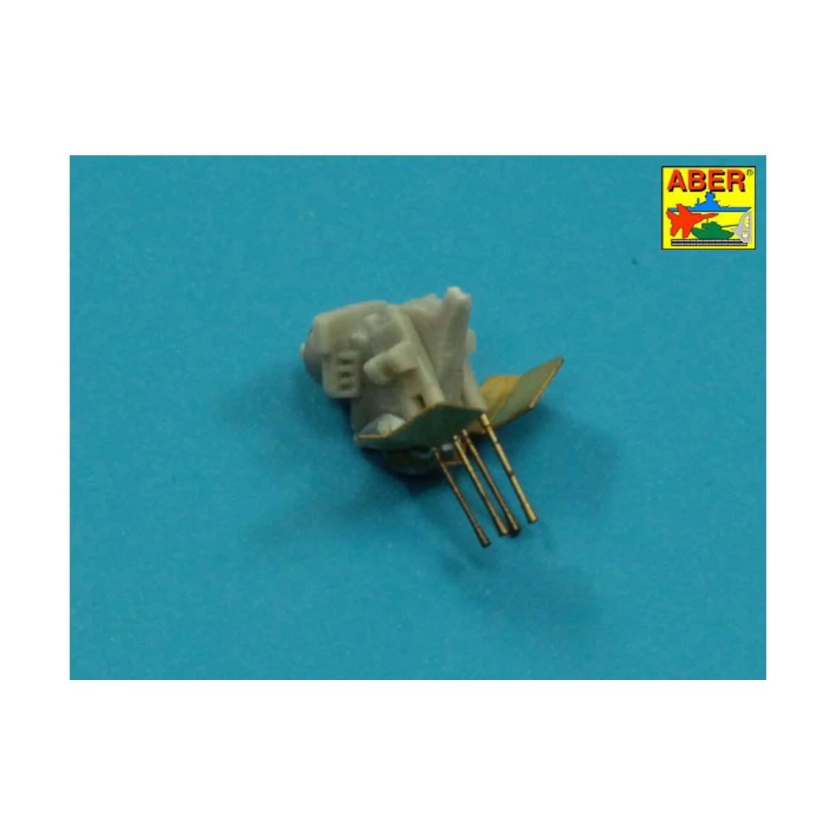 16 pcs 2cm barrels for Flakvierling 38, 1/350 - Aber Models RE-350 L47