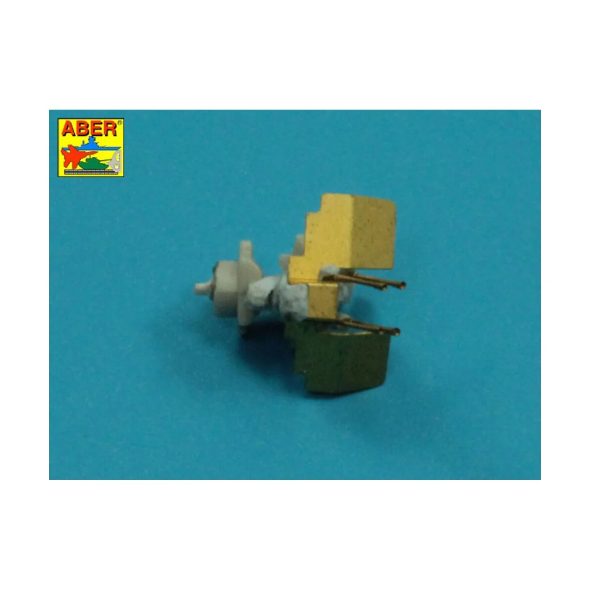 16 pcs 2cm barrels for Flakvierling 38, 1/350 - Aber Models RE-350 L47