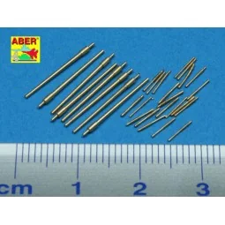 Barrels for Akizuki, 1/350 - Aber Models RE-350 L49 2