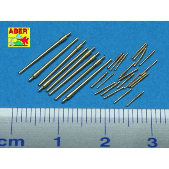 Barrels for Akizuki, 1/350 - Aber Models RE-350 L49