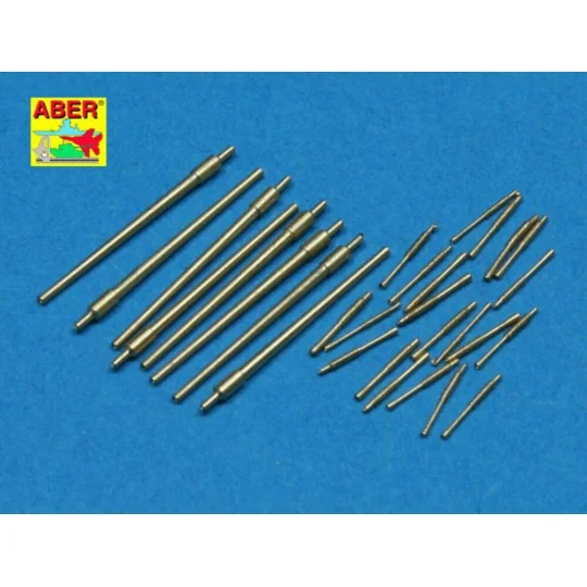Barrels for Akizuki, 1/350 - Aber Models RE-350 L49
