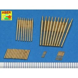 Barrels for Mogami (1942), 1/350 - Aber Models RE-350 L52