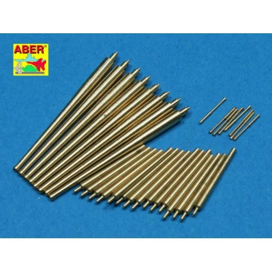 Barrels for Pola crusier, 1/350 - Aber Models RE-350 L50