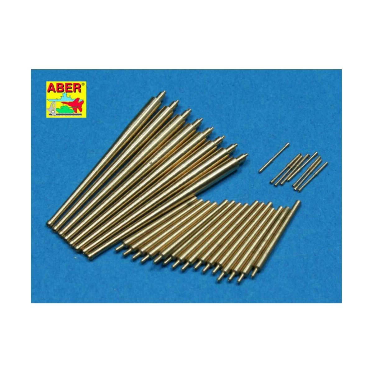 Barrels for Pola crusier, 1/350 - Aber Models RE-350 L50