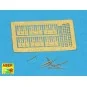 3, 7cm barrels for Flak 42, 1/350 - Aber Models RE-350 L56