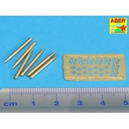 British torpedoes MK.VIII, 1/350 - Aber Models RE-350 L62 2