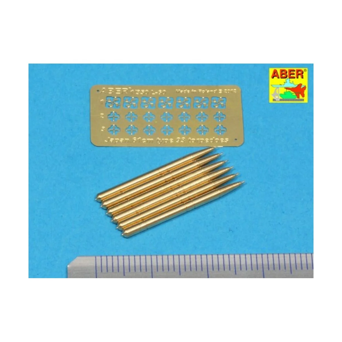 Japan torpedoes Type 93, 1/350 - Aber Models RE-350 L60