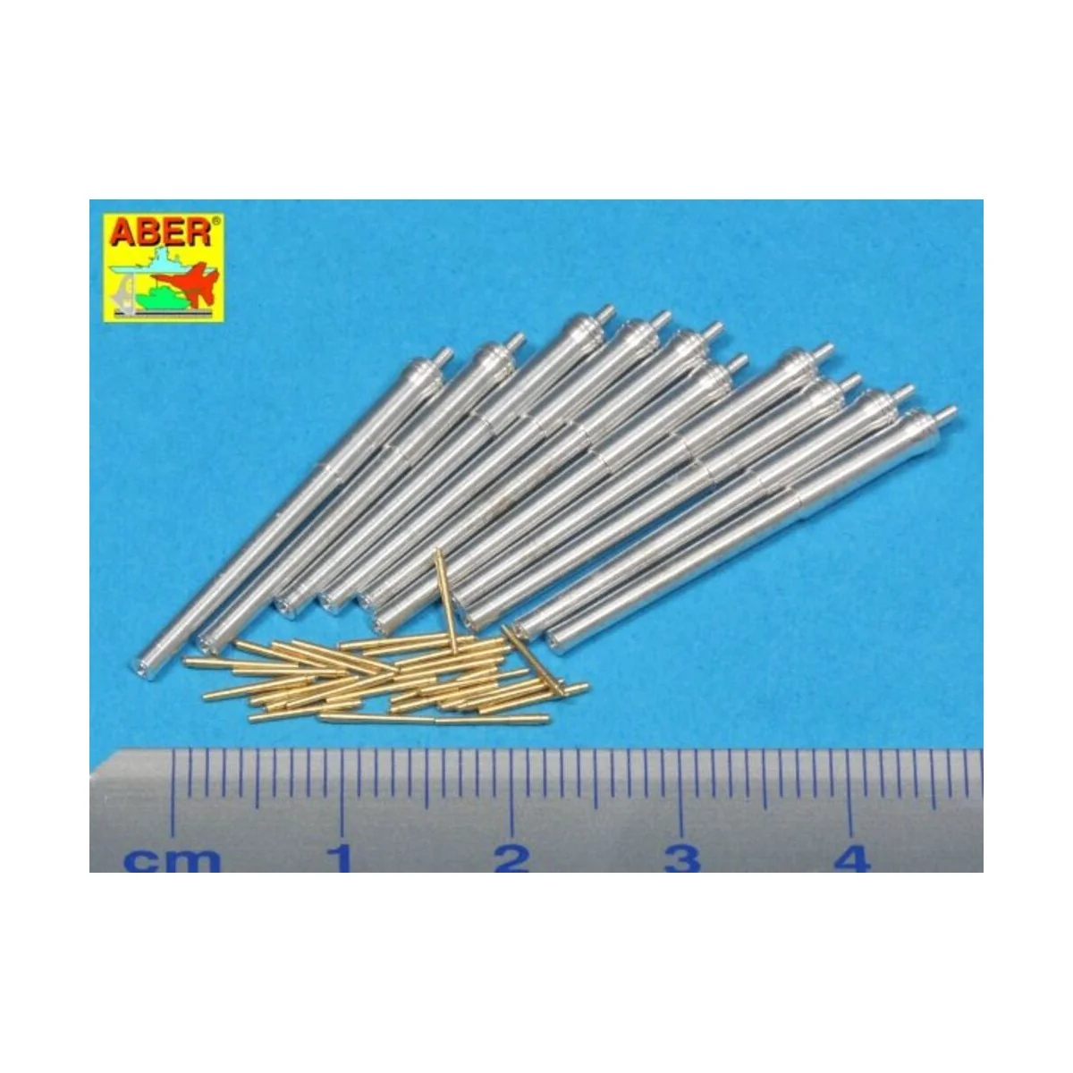 Barrels for Dreadnought, 1/350 - Aber Models RE-350 L65