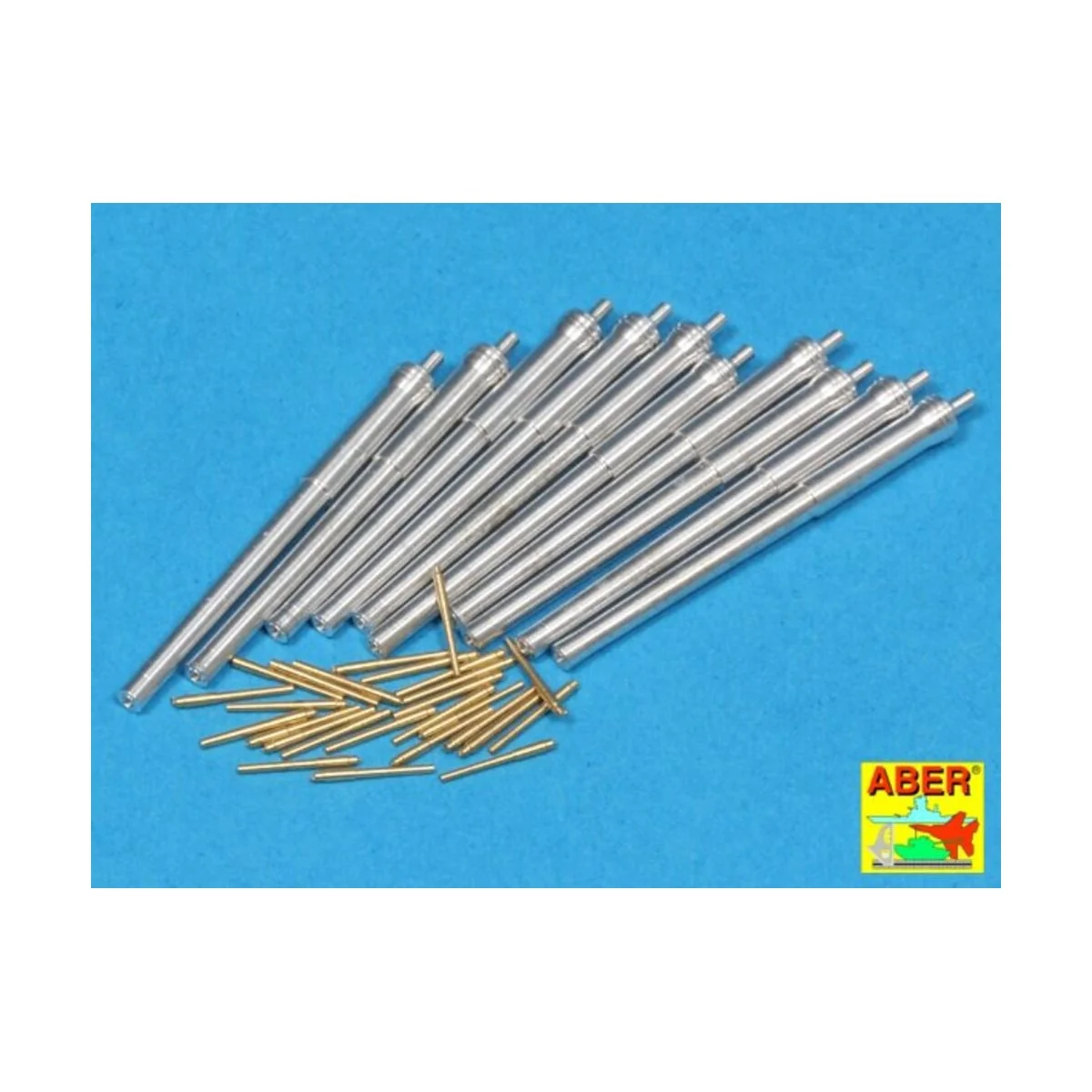Barrels for Dreadnought, 1/350 - Aber Models RE-350 L65