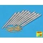 Barrels for Dreadnought, 1/350 - Aber Models RE-350 L65