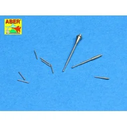 Set of barrels an periscopes for U-Boot VII, 1/350 - Aber Models RE... 2
