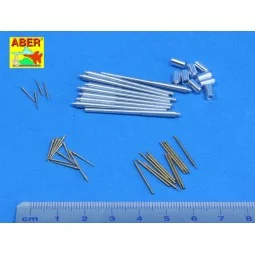 Set of barrels for battleship RN Roma, 1/350 - Aber Models RE-350 L67