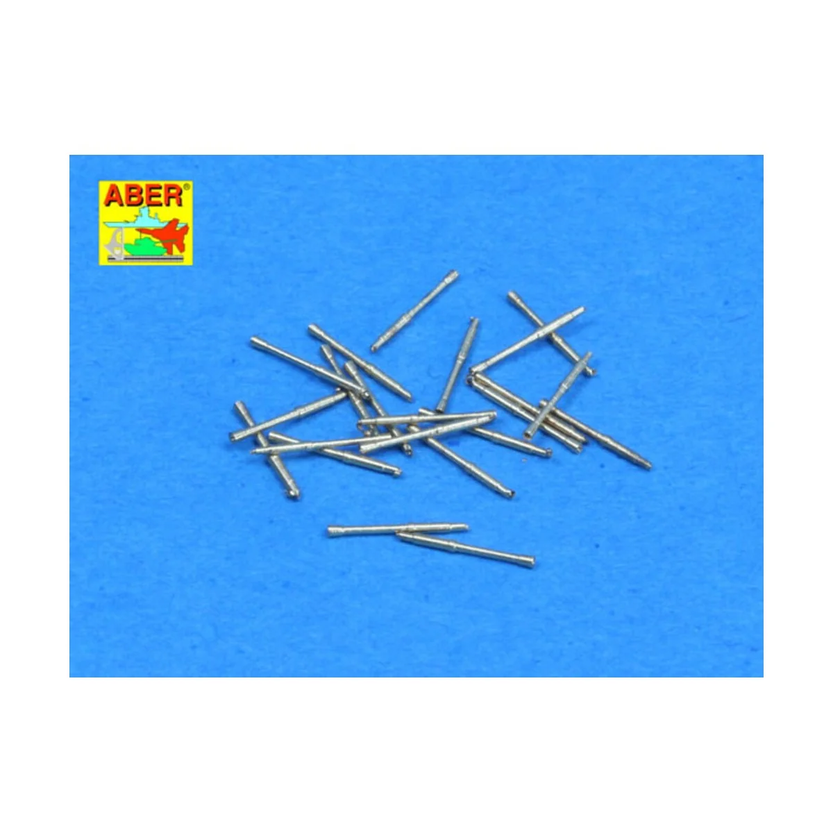 Set of 20 pcs 37mm/54 breda gun barrels, 1/350 - Aber Models RE-350...