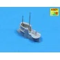 Set of barrels an periscopes for U-Boot VII, 1/350 - Aber Models RE...