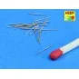 Set of 20 pcs 20mm/65 breda gun, 1/350 - Aber Models RE-350 L69