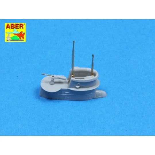 Set of barrels an periscopes for U-Boot VII, 1/350 - Aber Models RE...