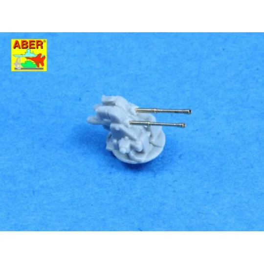 Set of 20 pcs 37mm/54 breda gun barrels, 1/350 - Aber Models RE-350...