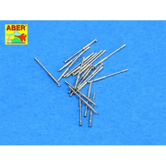 Set of 20 pcs 20mm/65 breda gun, 1/350 - Aber Models RE-350 L69